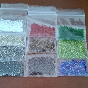 Assorted Bugle & Seed Bead Bundle GG145